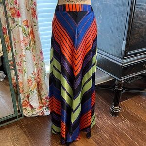 Beautiful silky free people maxi skirt